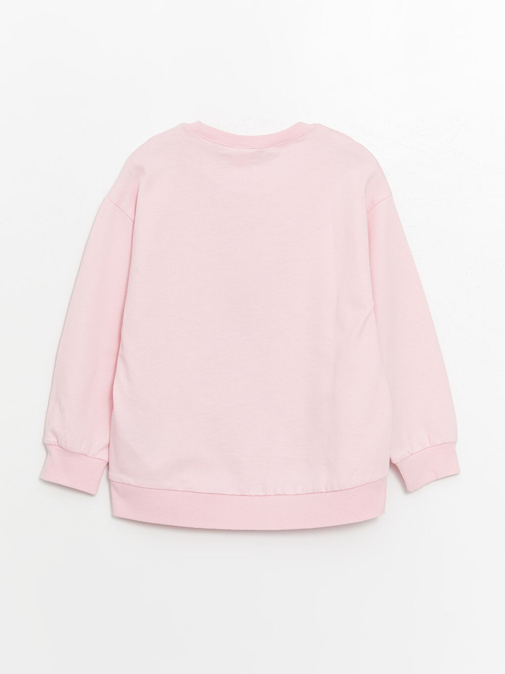 Pembe Baskılı Kız Çocuk Pijama Üst-1