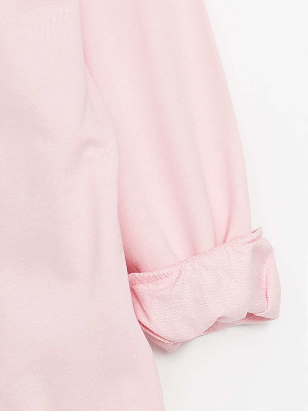 Pembe Baskılı Kız Çocuk Pijama Üst-2