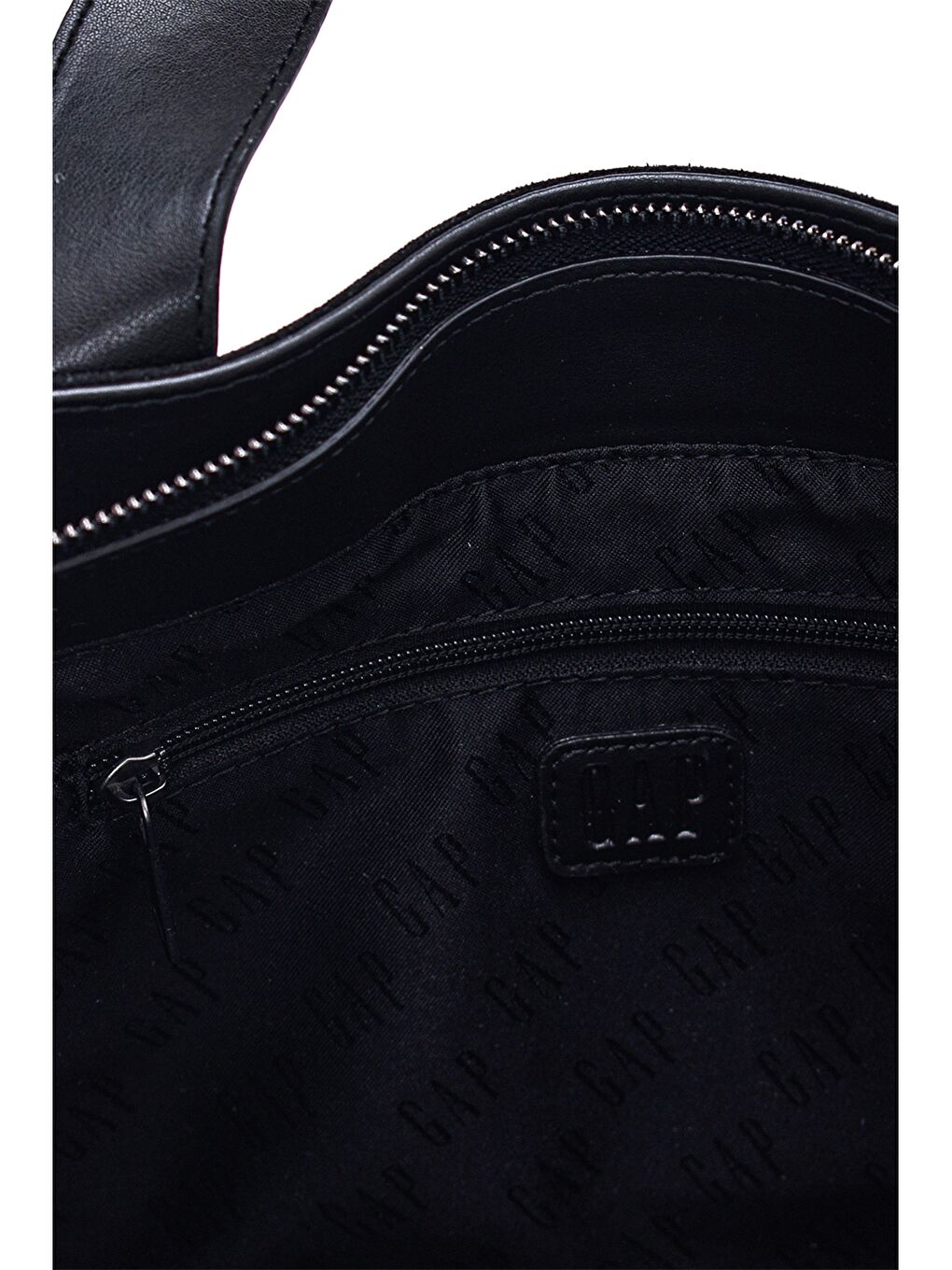 Siyah Süet Görünümlü Kadın Omuz Çantası-5