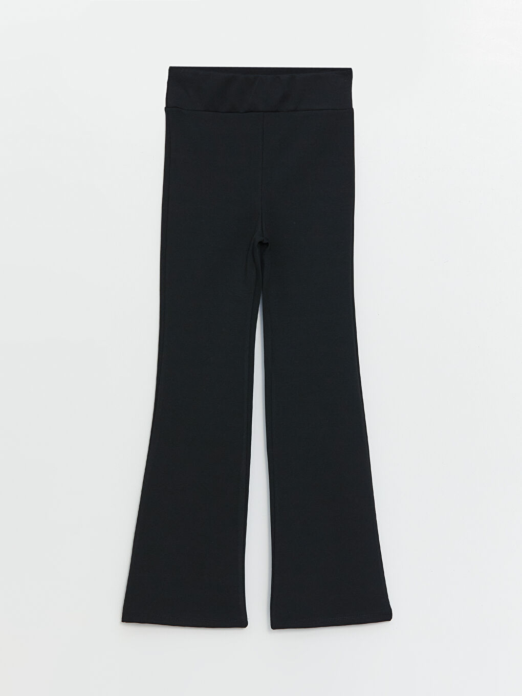 Petite Women's Elastic Waist Straight Trousers -W3KB01Z8-CVL