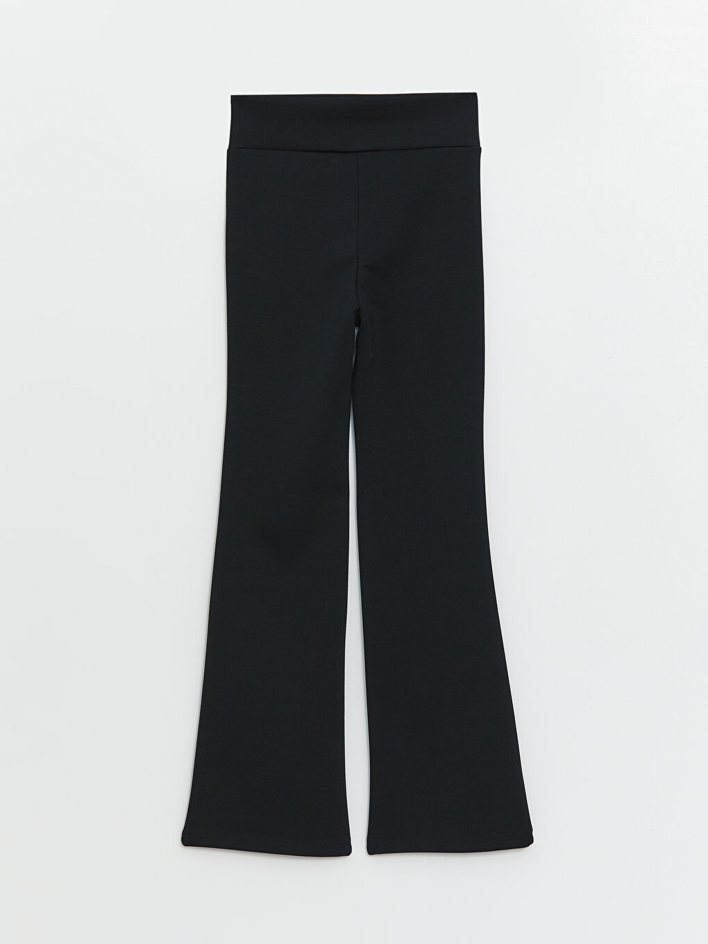 Petite Women's Elastic Waist Straight Trousers -W3KB01Z8-CVL