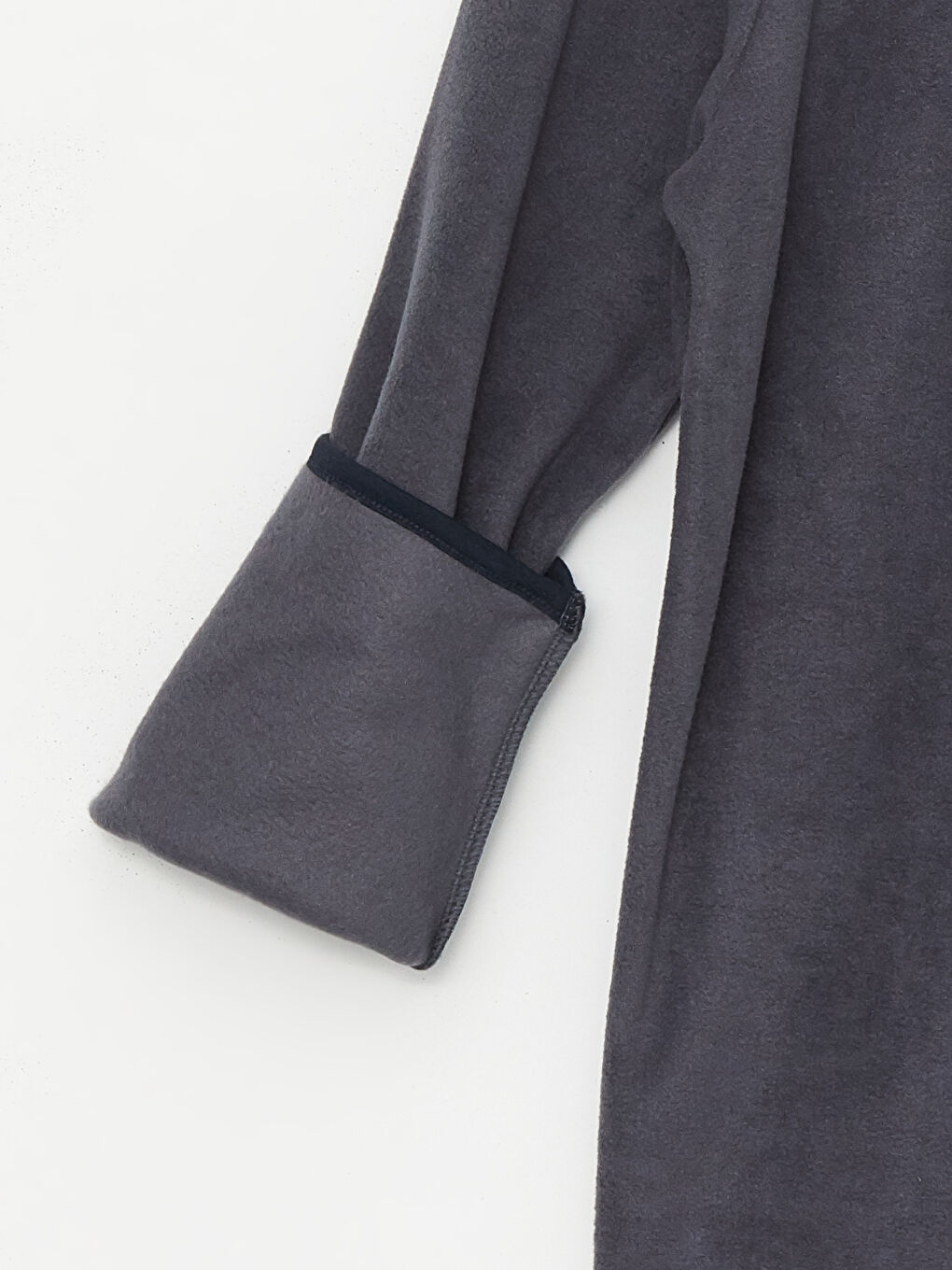 Funnel Neck Long Sleeve Polar Men's Sweatshirt-7