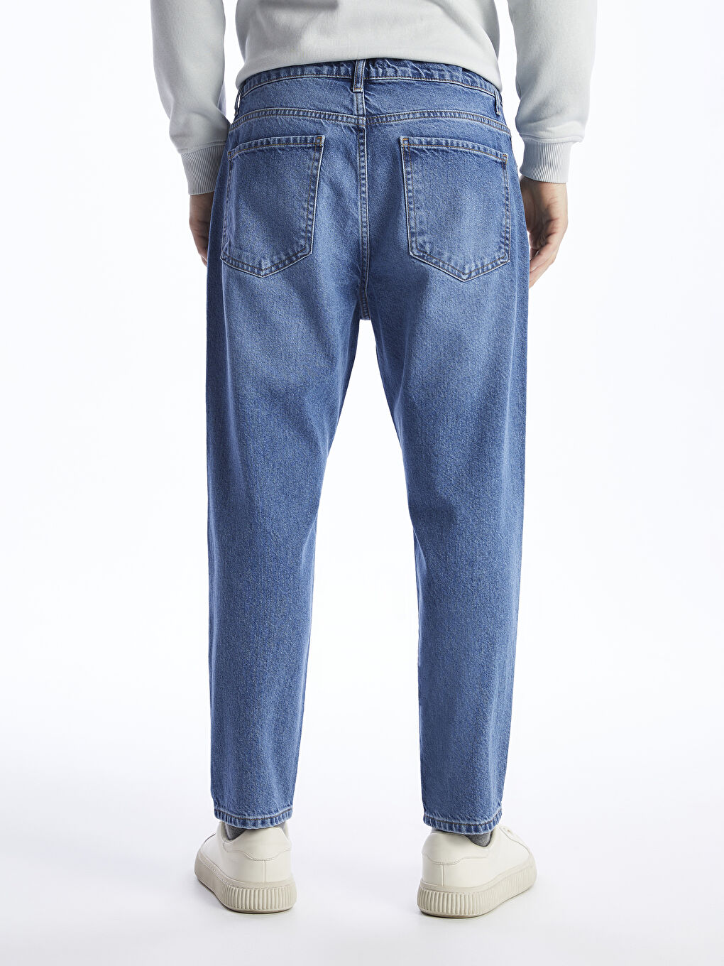 LCW Casual Orta İndigo Rodeo Loose Fit Erkek Jean Pantolon - 3