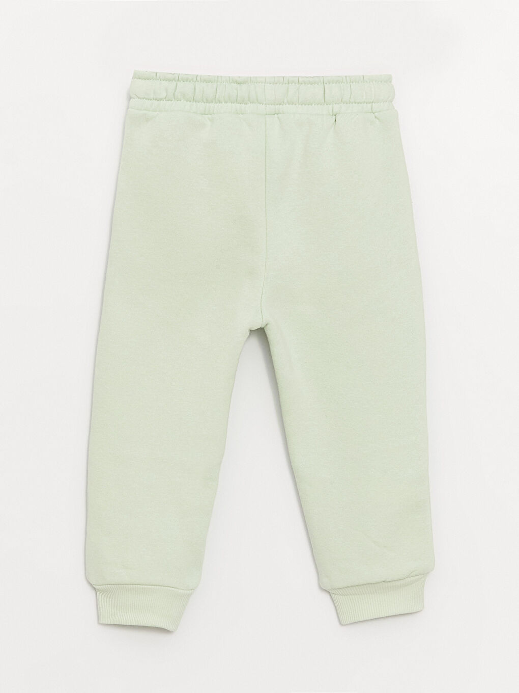 LCW baby Pastel Yeşil Beli Lastikli Basic Erkek Bebek Jogger Eşofman Alt - 4