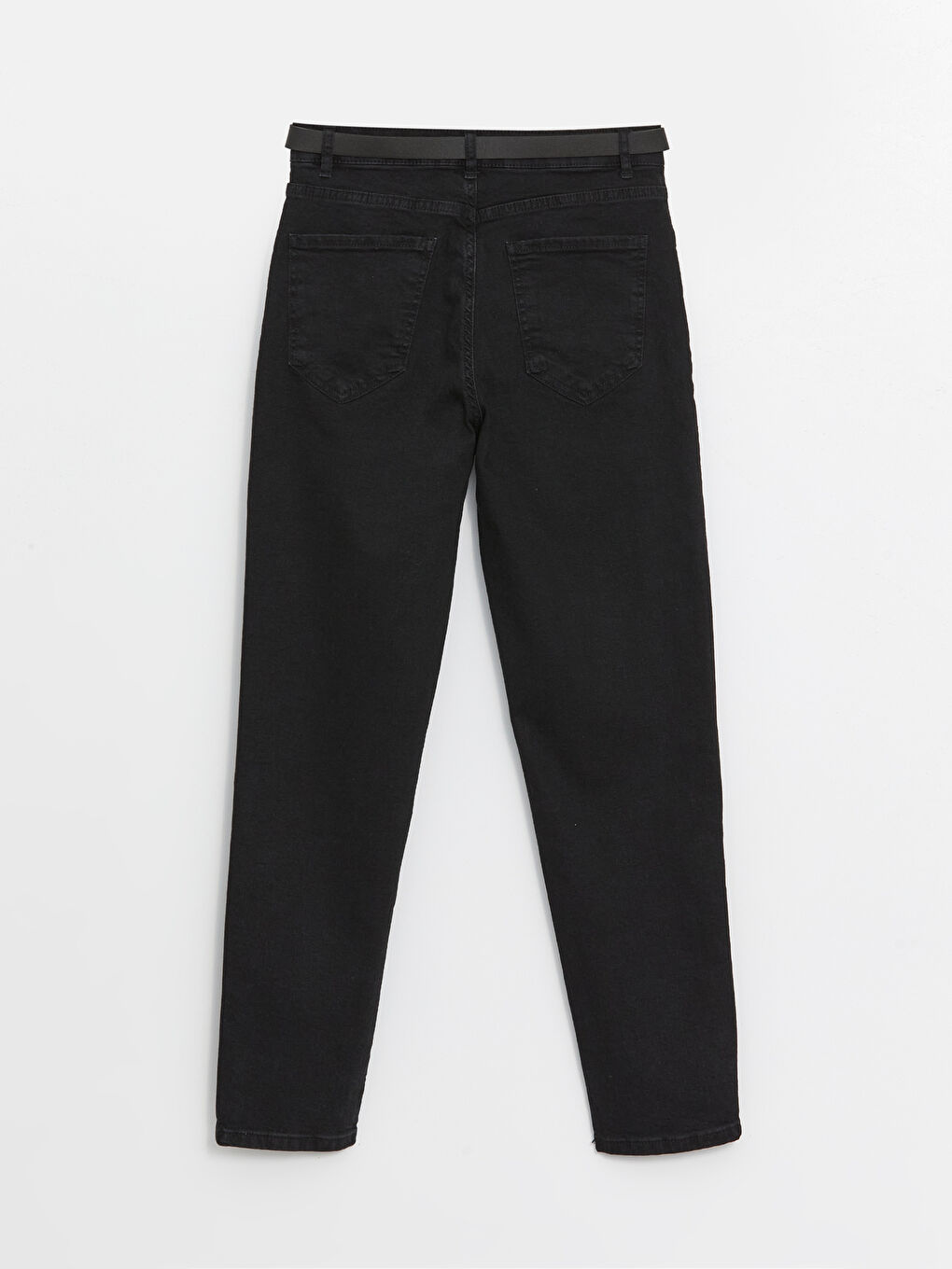 Belted Mom Fit Women's Jeans-6