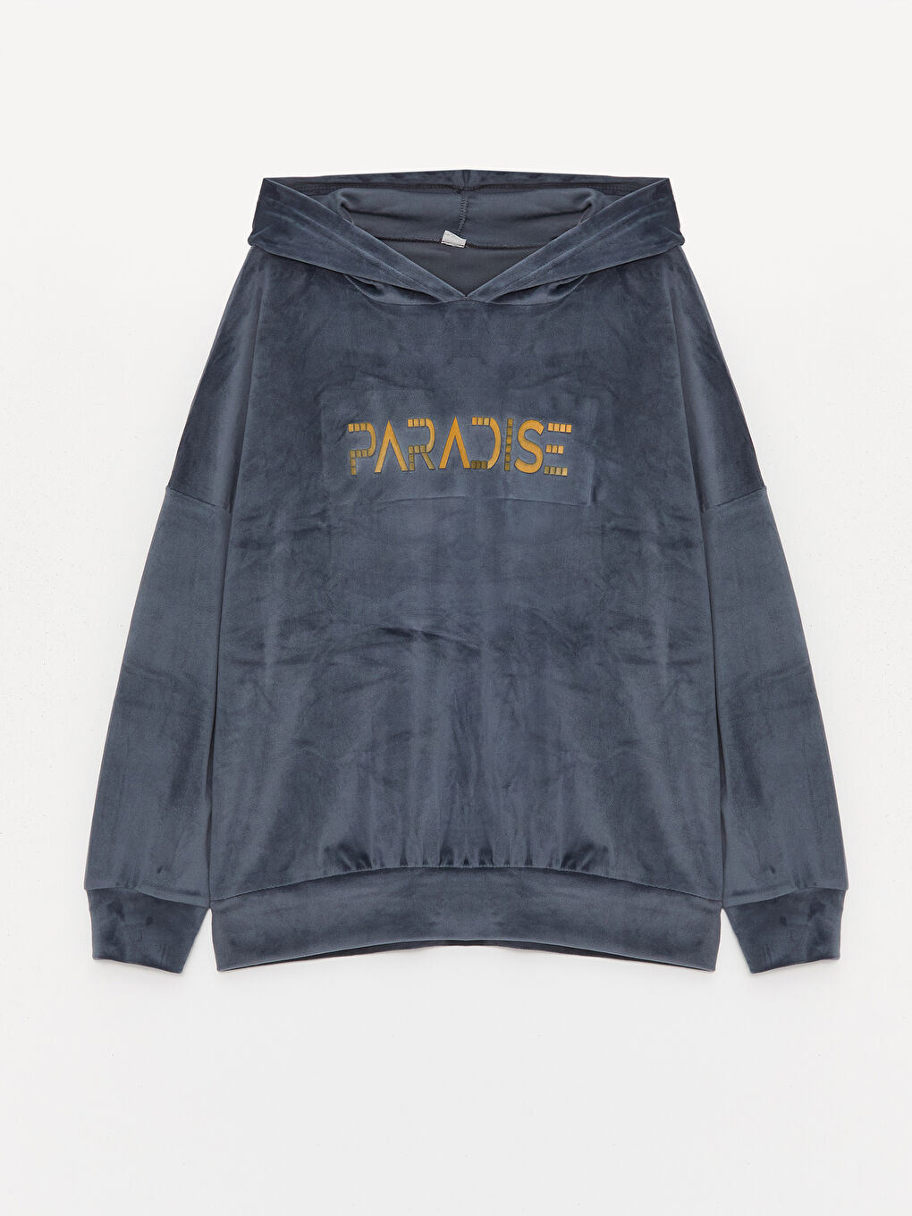 İndigo Baskılı Kadın Eşofman Takımı-1