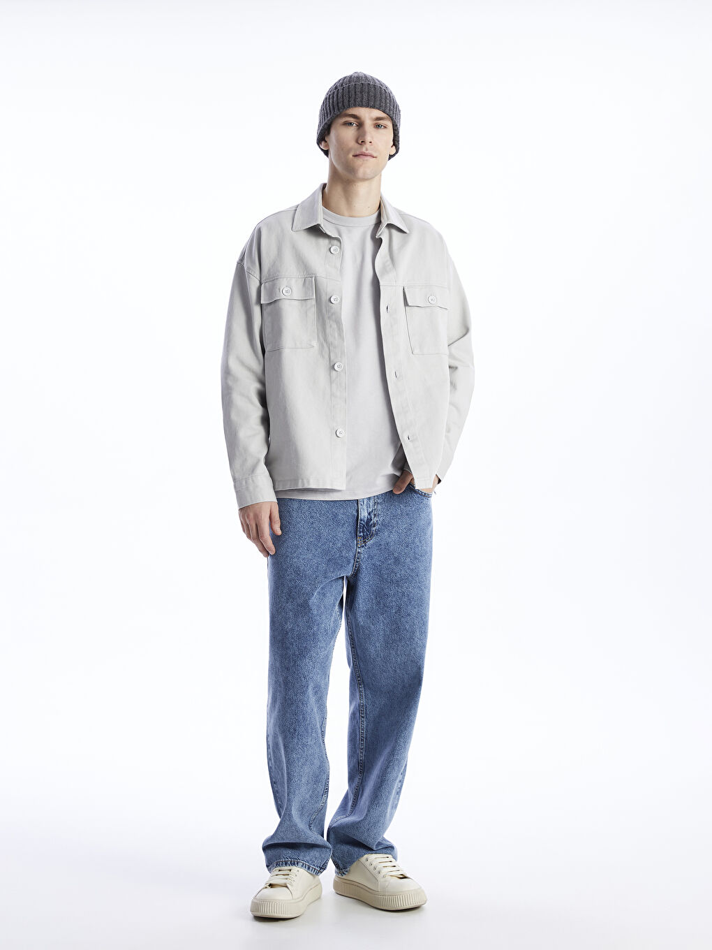 Baggy Fit Men's Jeans -W3KG44Z8-H45