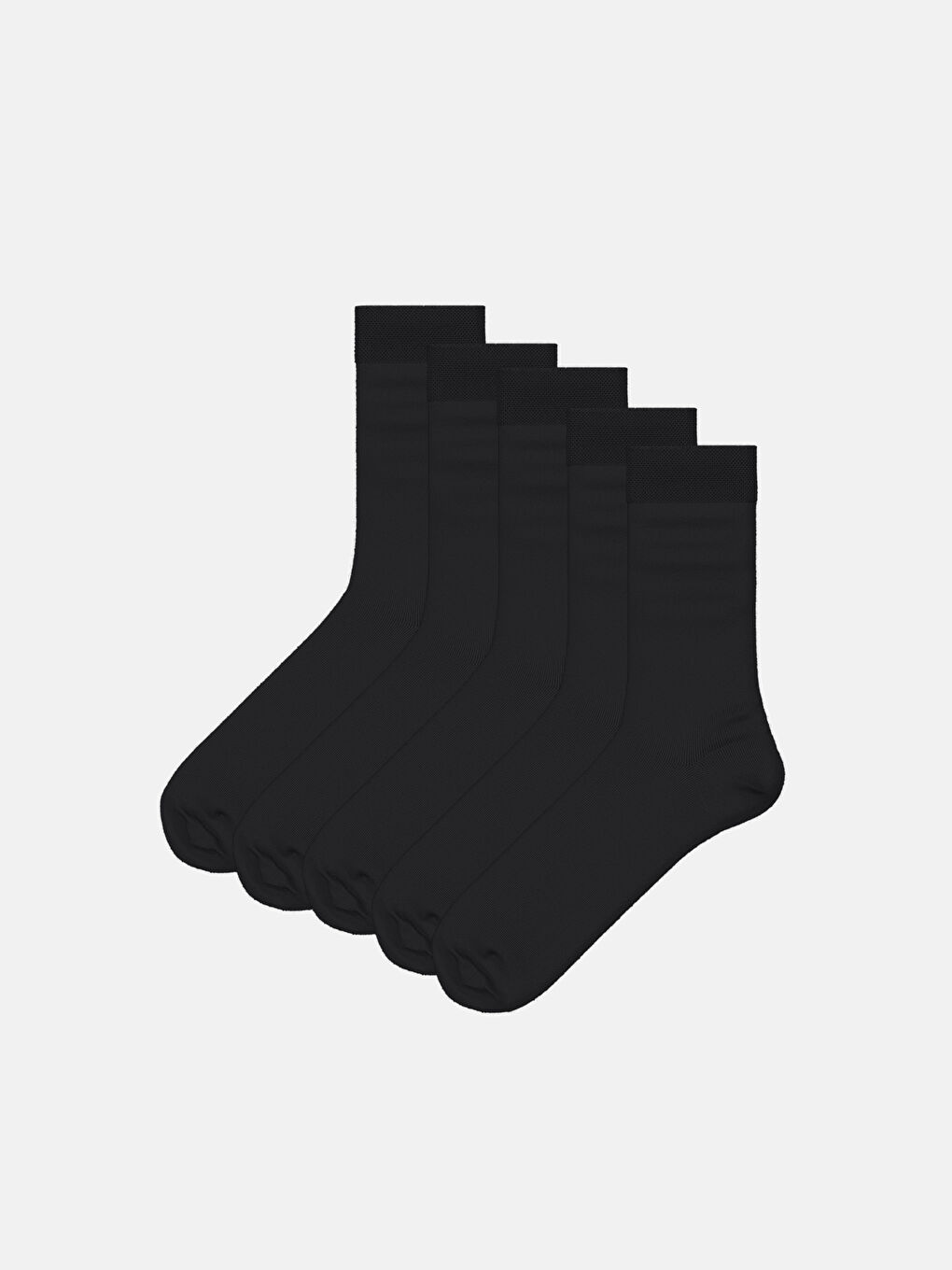 Siyah Erkek Soket Çorap 5'li