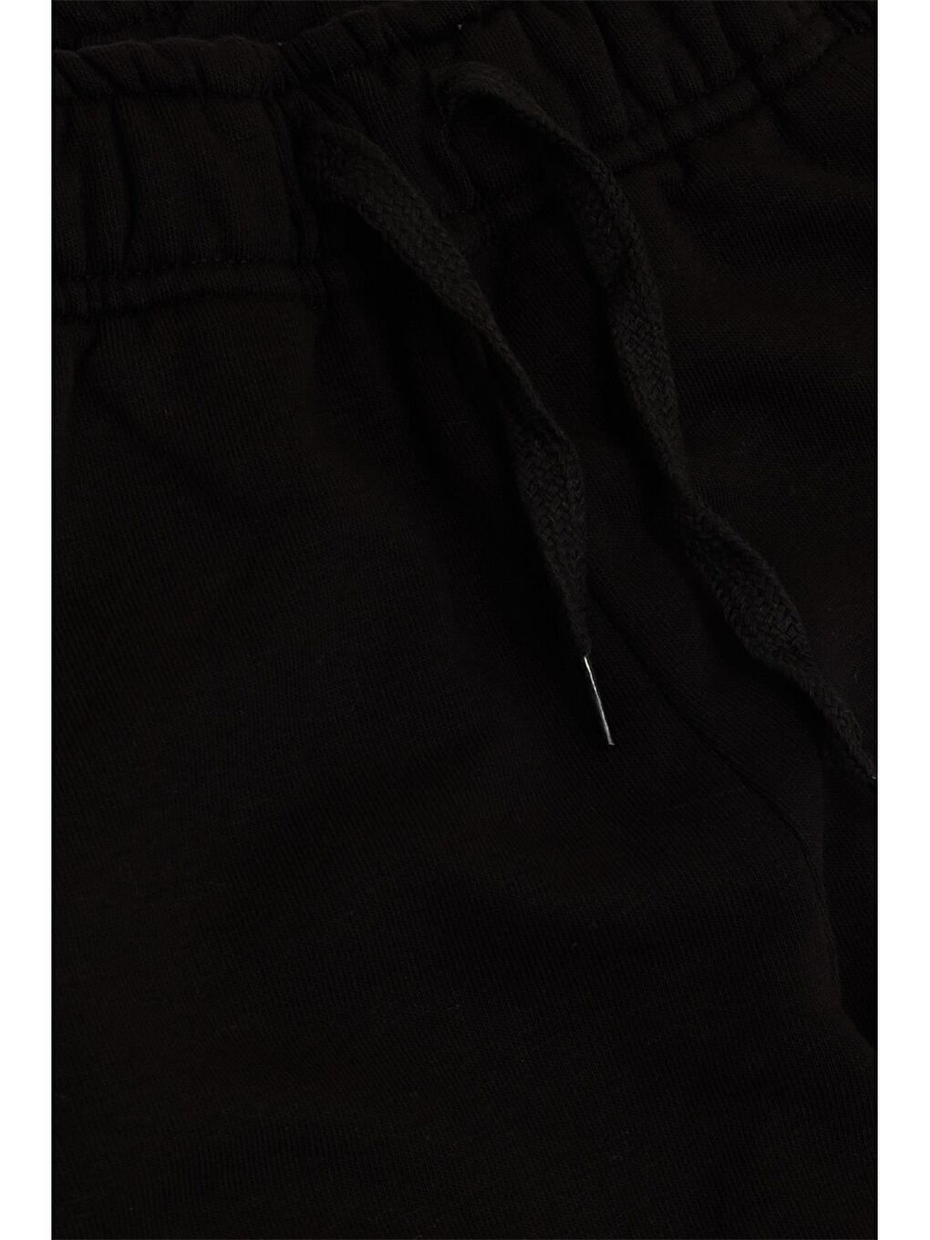 Siyah Beli Lastikli Erkek Çocuk Eşofman Altı-2