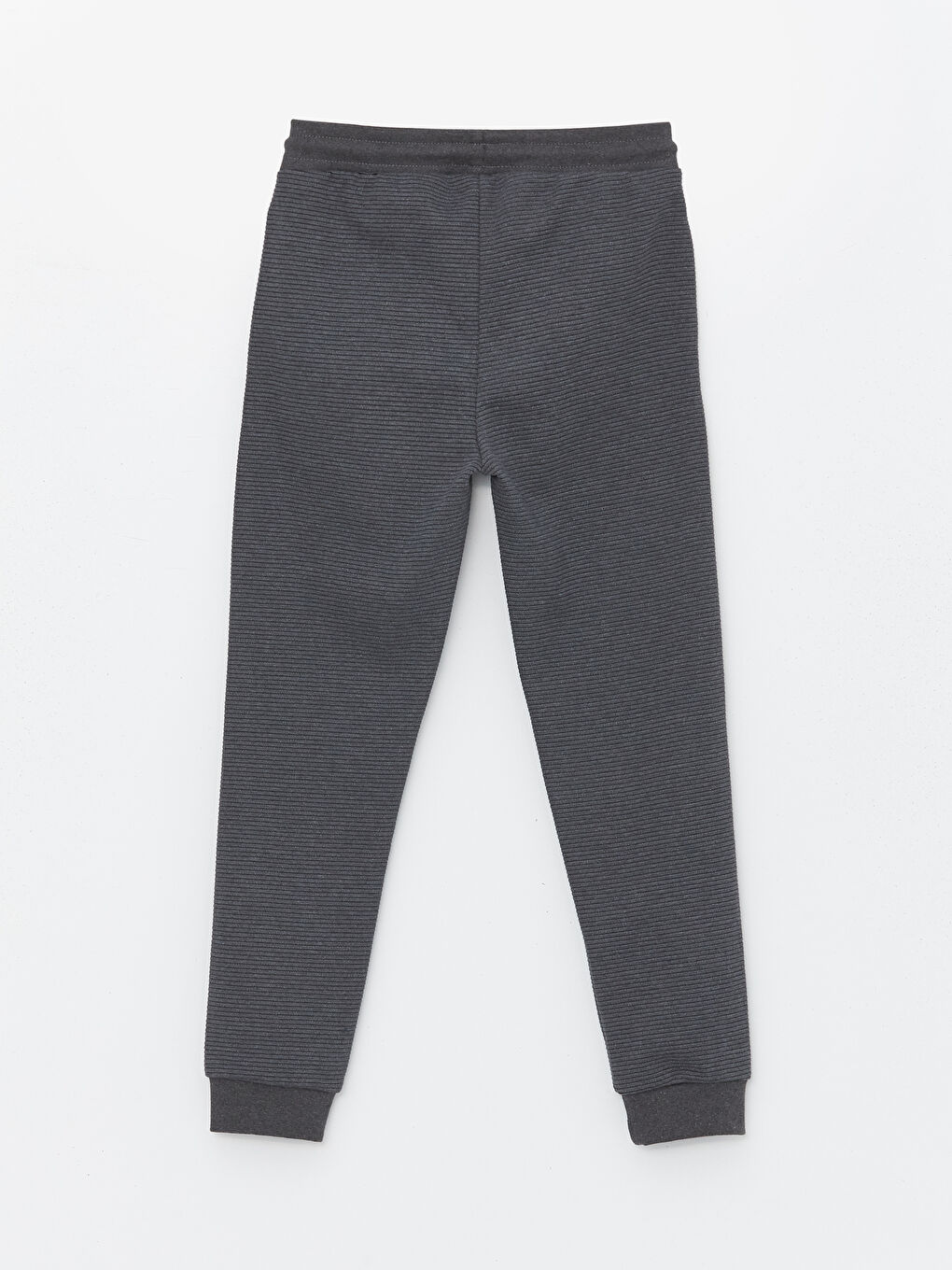 Gri Beli Lastikli Erkek Çocuk Eşofman Altı-1