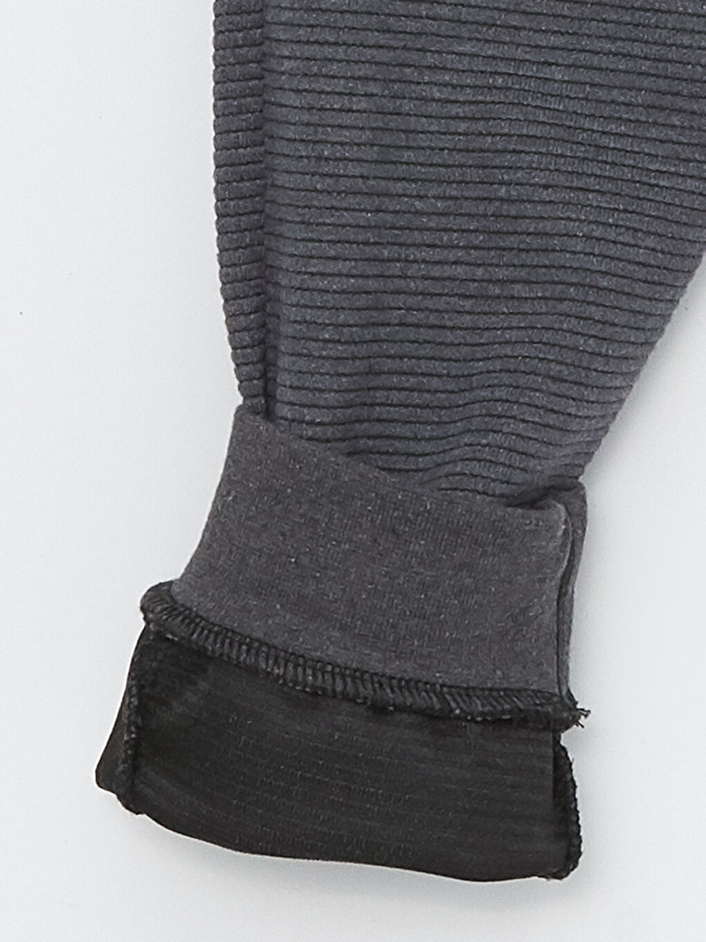 Gri Beli Lastikli Erkek Çocuk Eşofman Altı-2