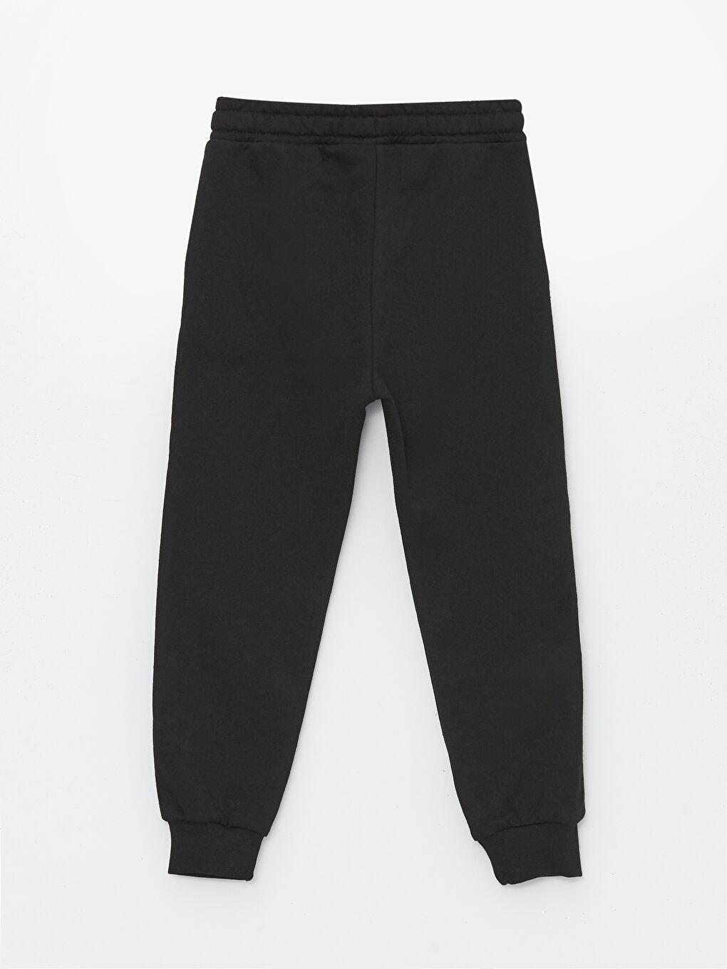 Siyah Kapüşonlu Uzun Kollu Erkek Çocuk Sweatshirt ve Eşofman Alt 2'li Takım-4