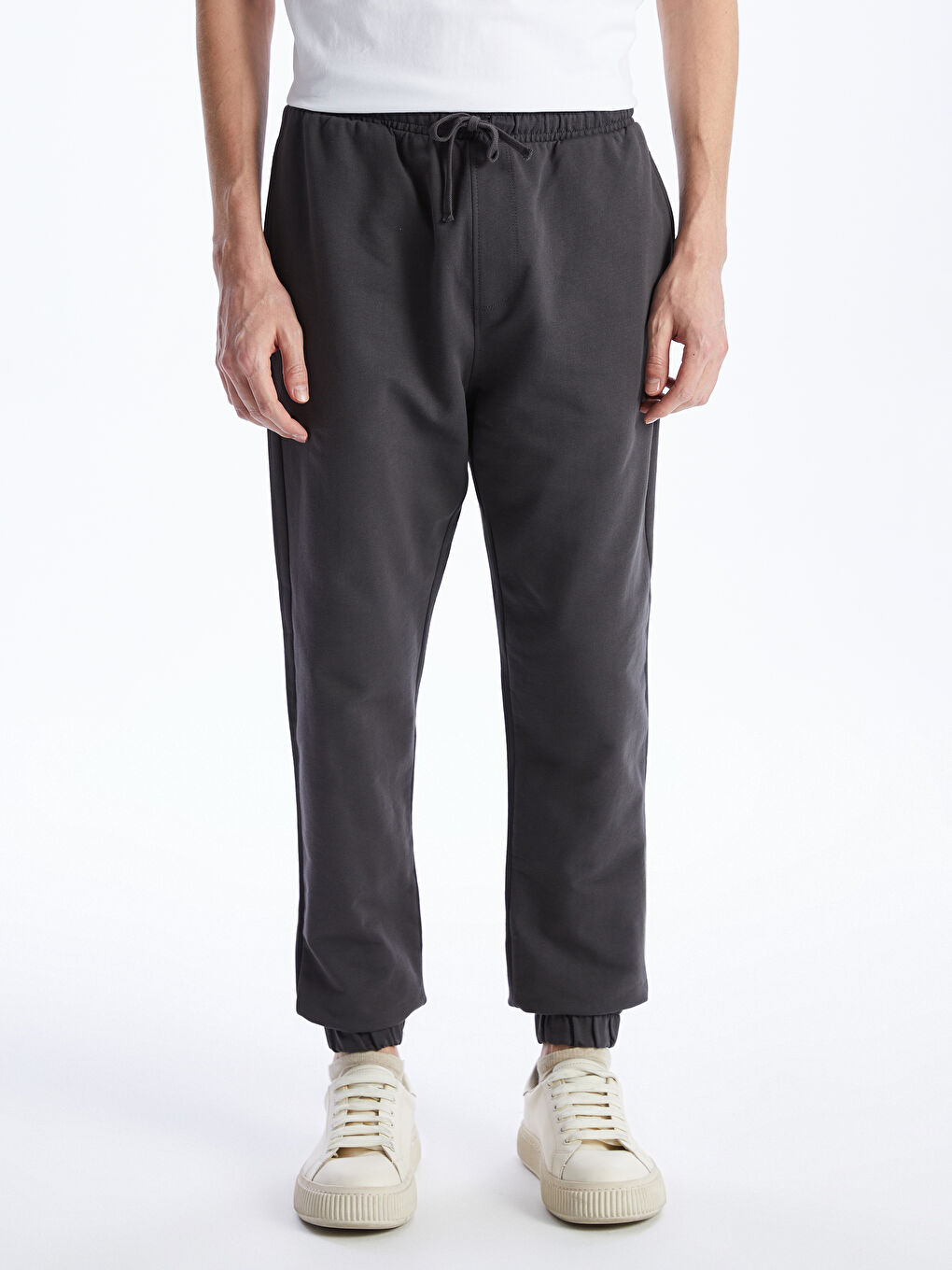 LCW ECO Antrasit Slim Fit Erkek Jogger Eşofman Altı - 1