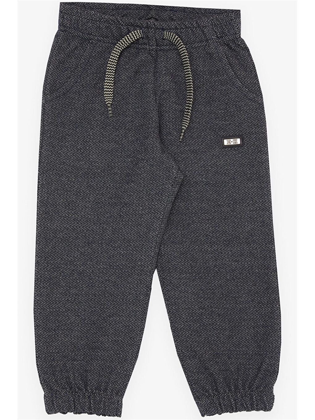 Lacivert Beli Lastikli Erkek Çocuk Eşofman Altı