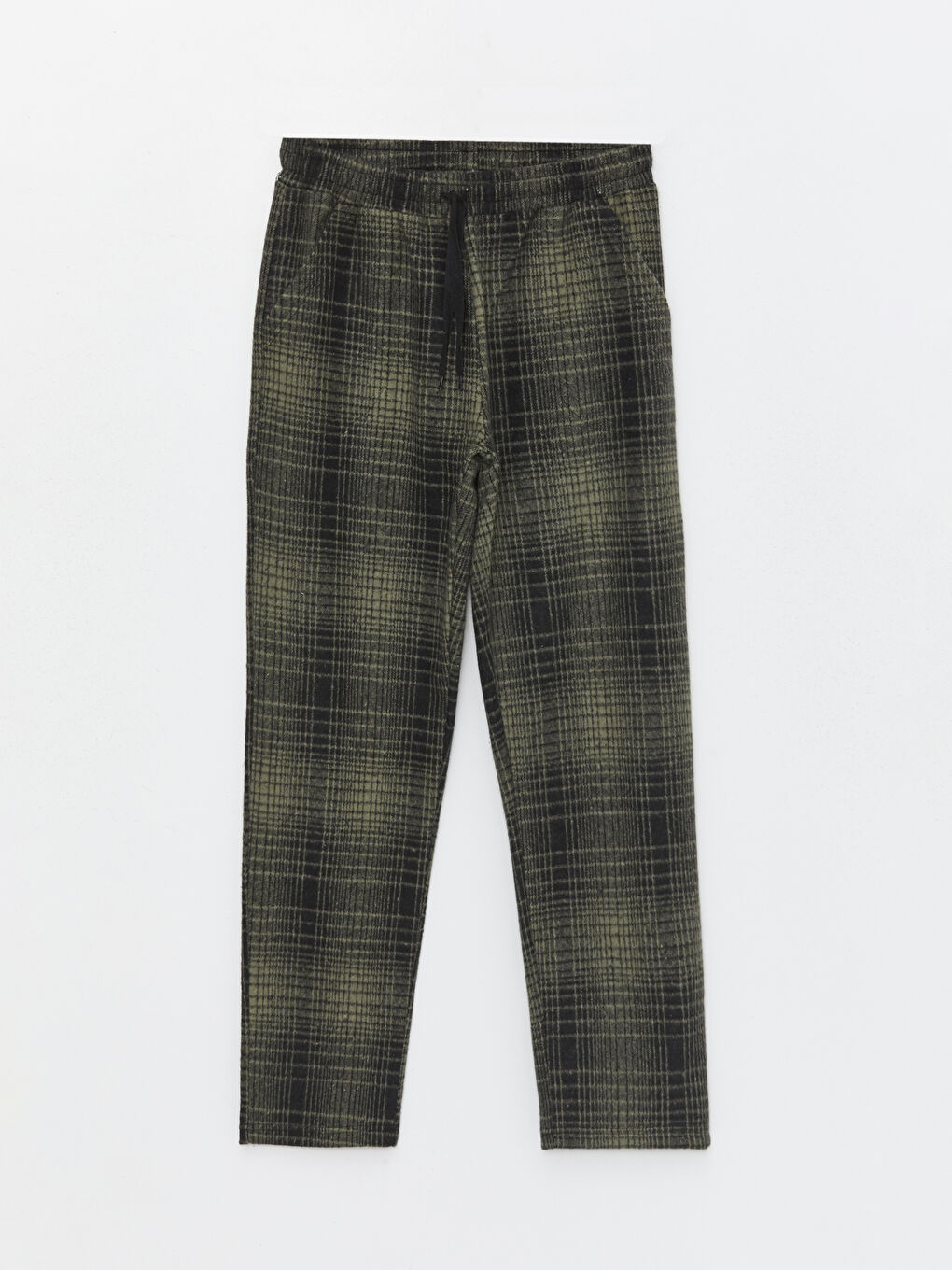 Yeşil Geniş Kalıp Erkek Pijama Altı