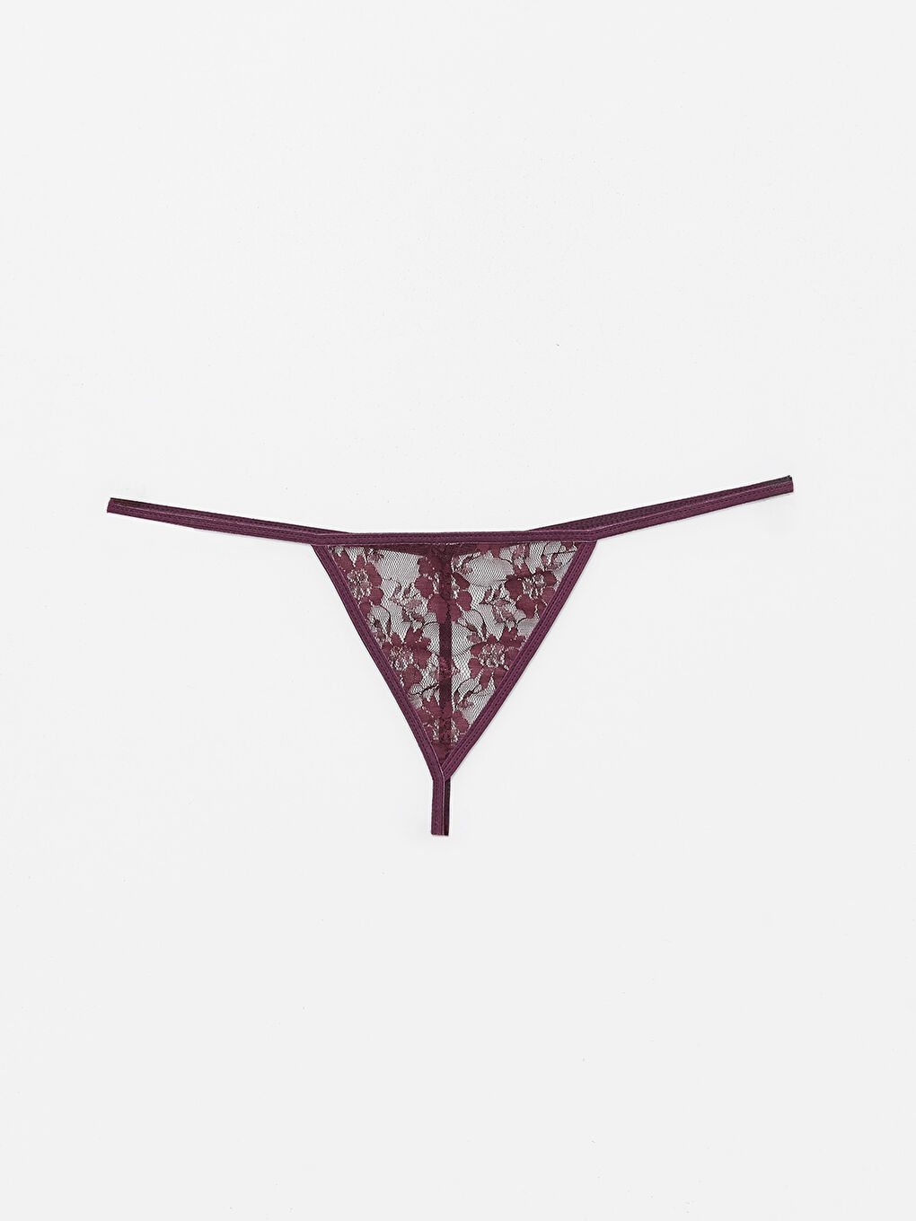 Mor Askılı Saten Gecelik-3