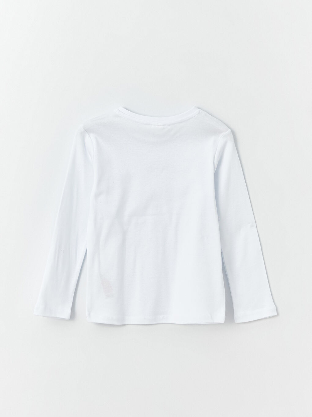 Crew Neck Long Sleeve Boys' Undershirt-5