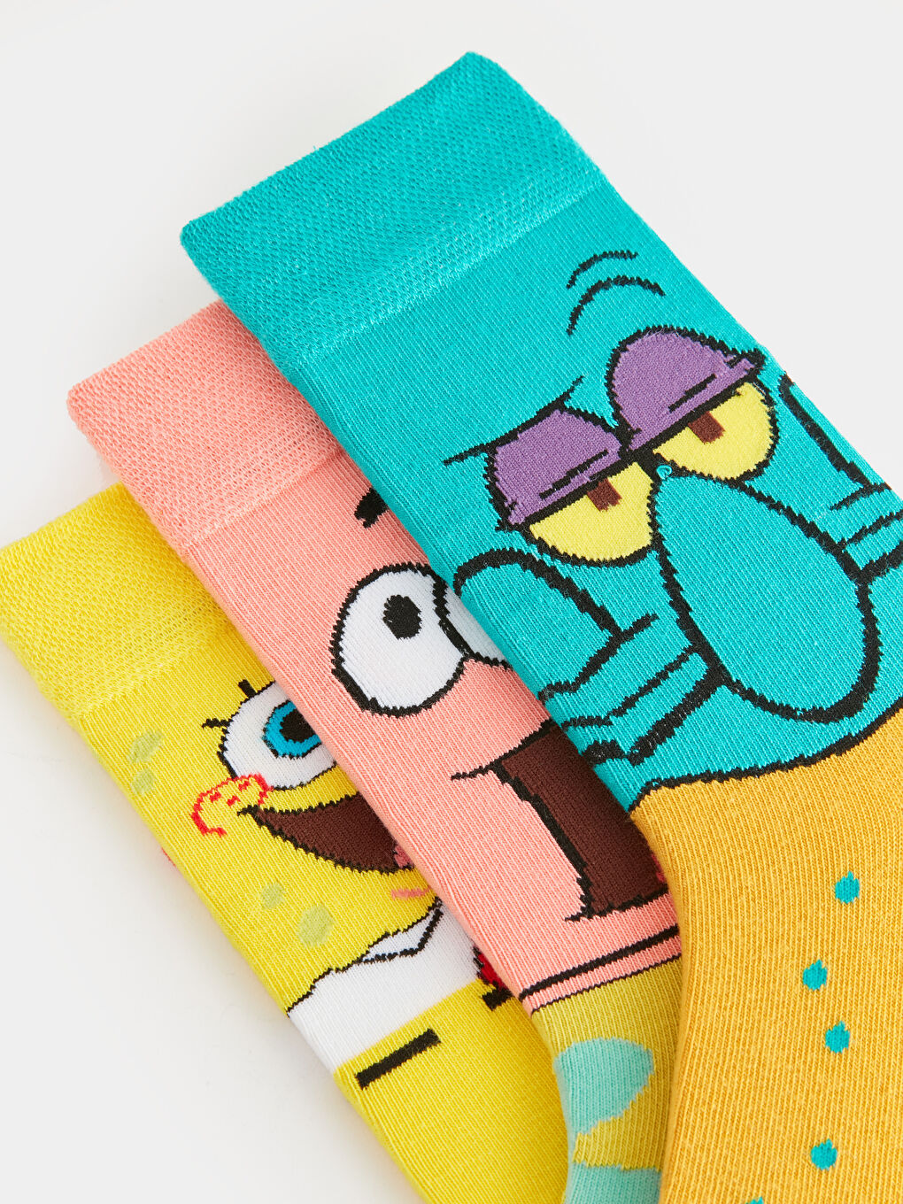 SpongeBob Printed Men's Ankle Socks 3-pack-5