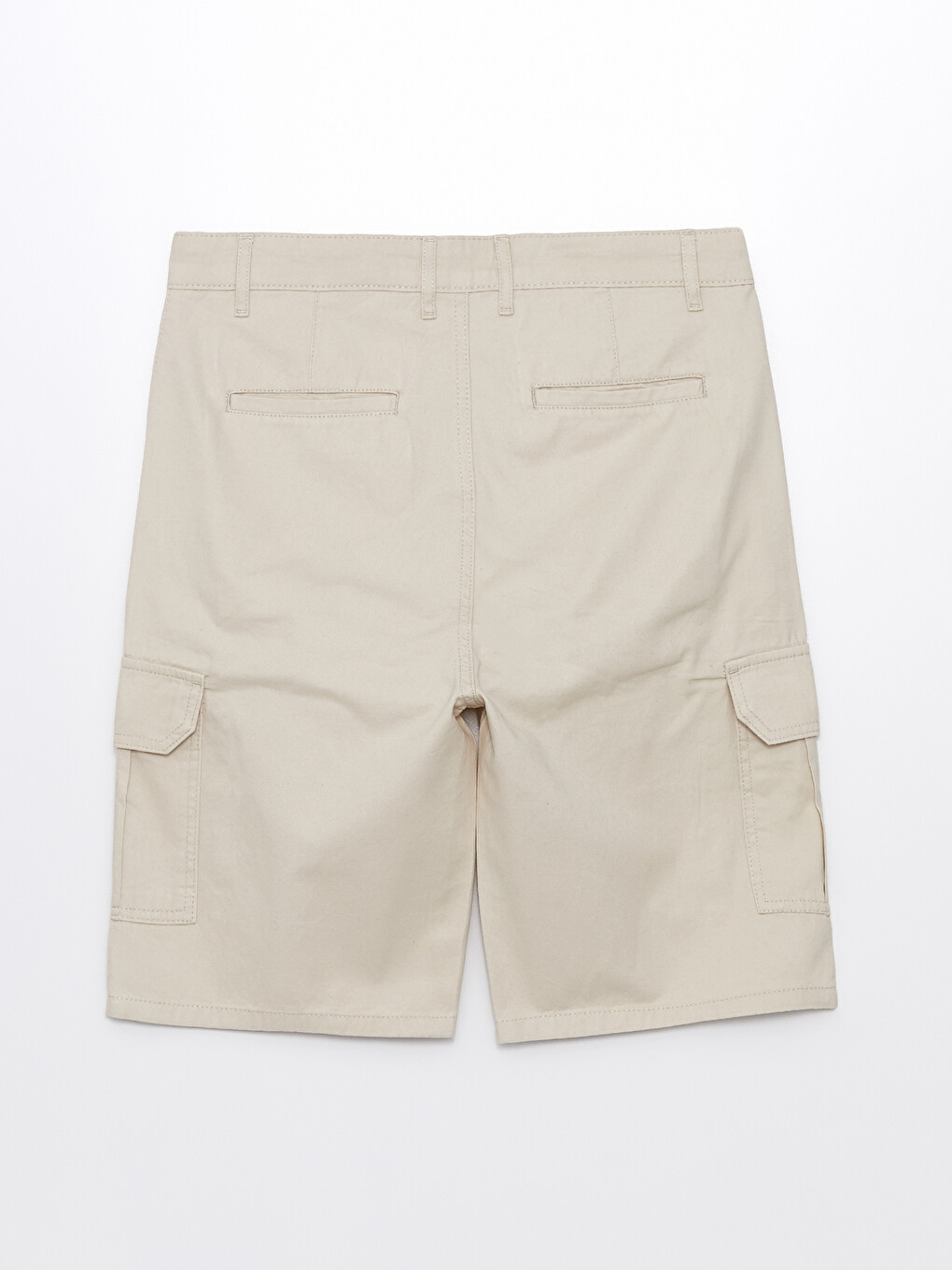 Standard Fit Twill Men's Bermuda Shorts-6