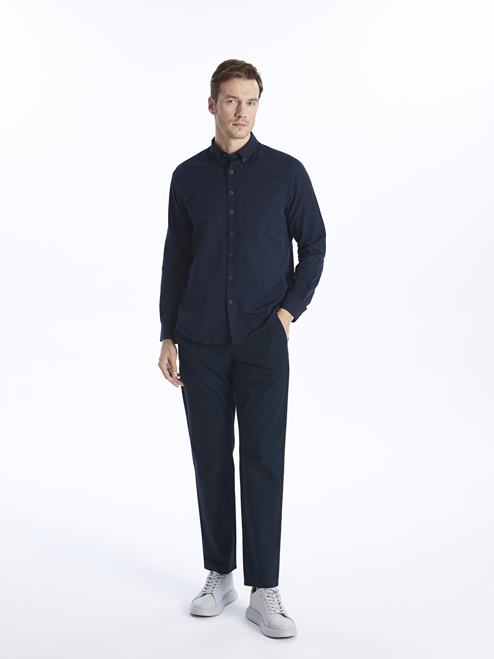 Wide Fit Men's Chino Trousers