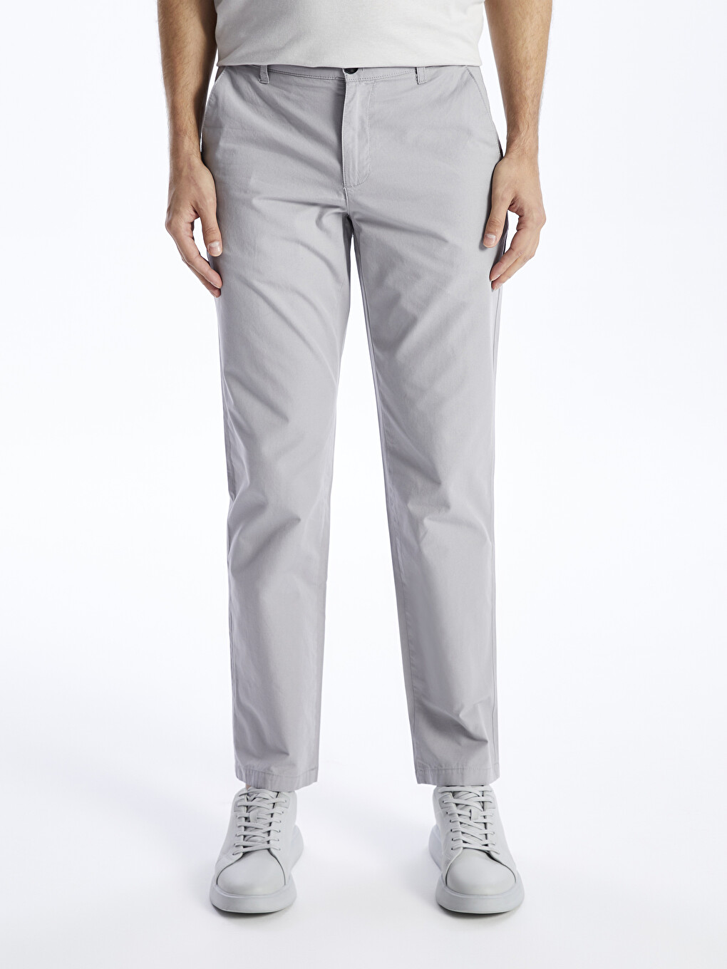 Wide Fit Men's Chino Trousers-2