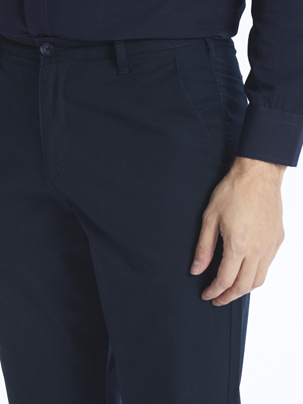 Wide Fit Men's Chino Trousers-2