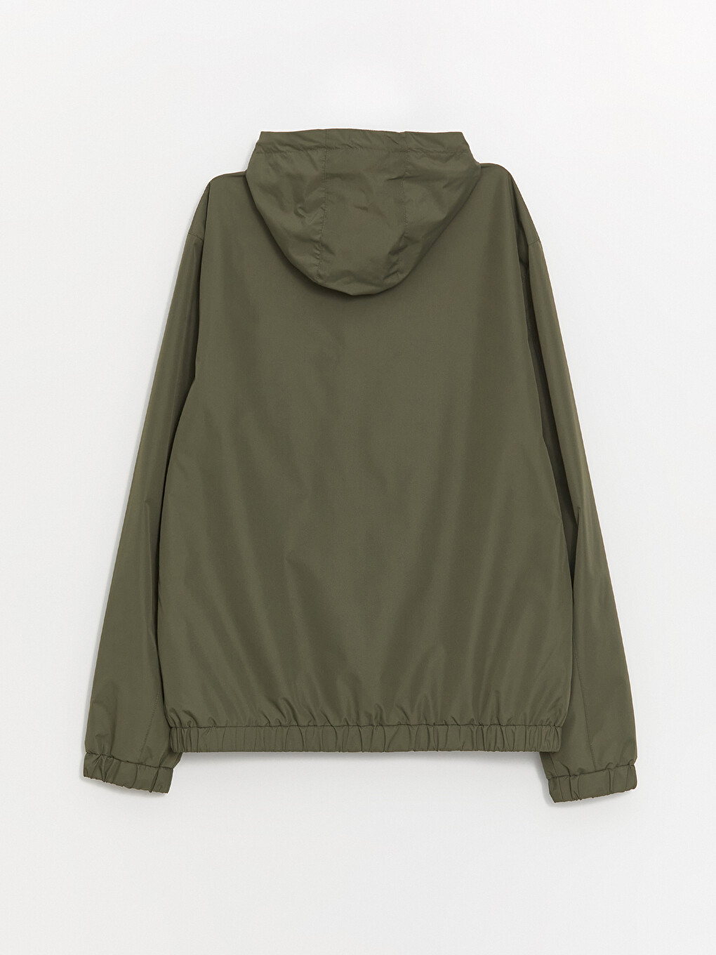Regular Fit Hooded Men's Raincoat-8