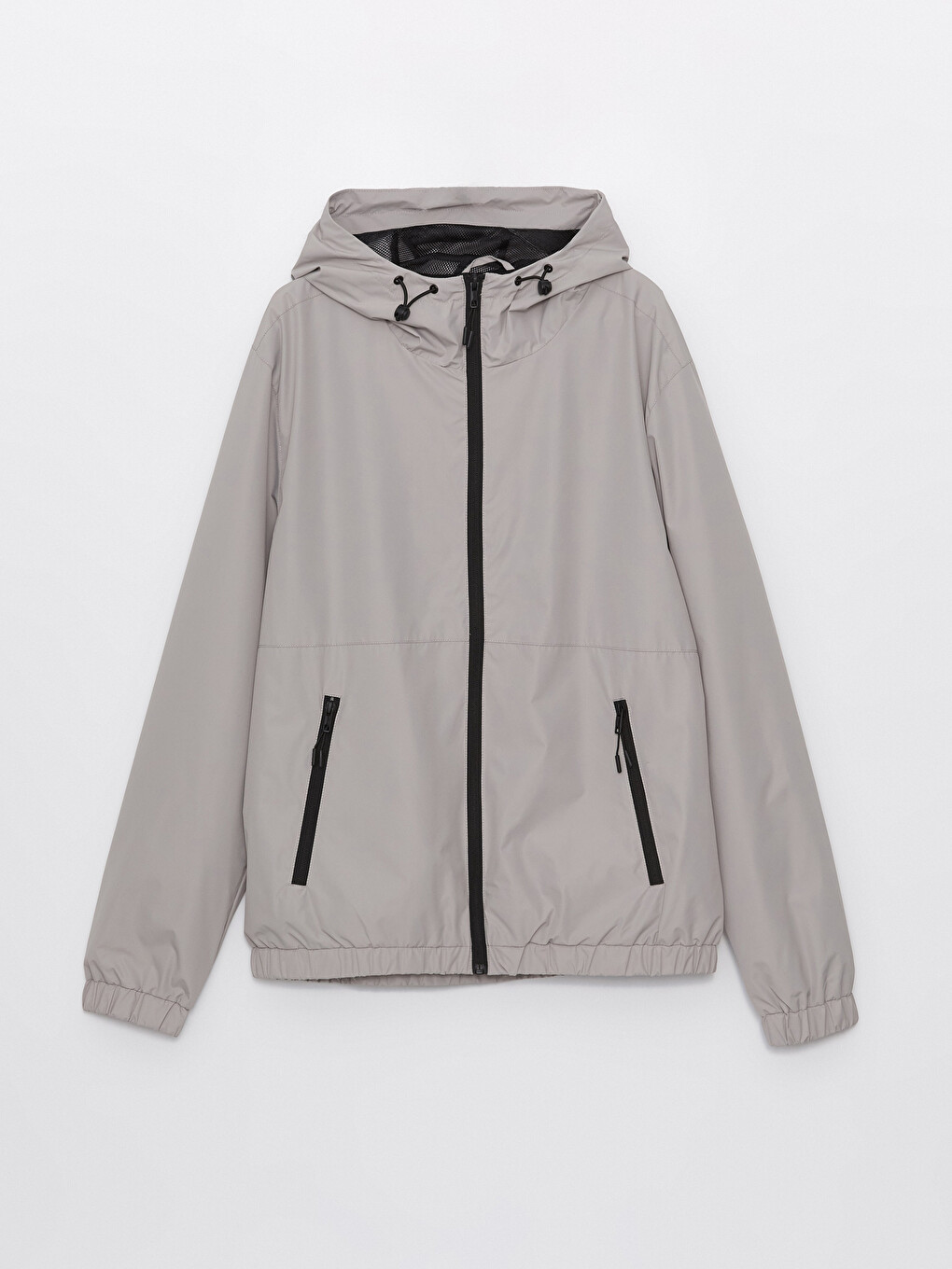 Regular Fit Hooded Men's Raincoat-6
