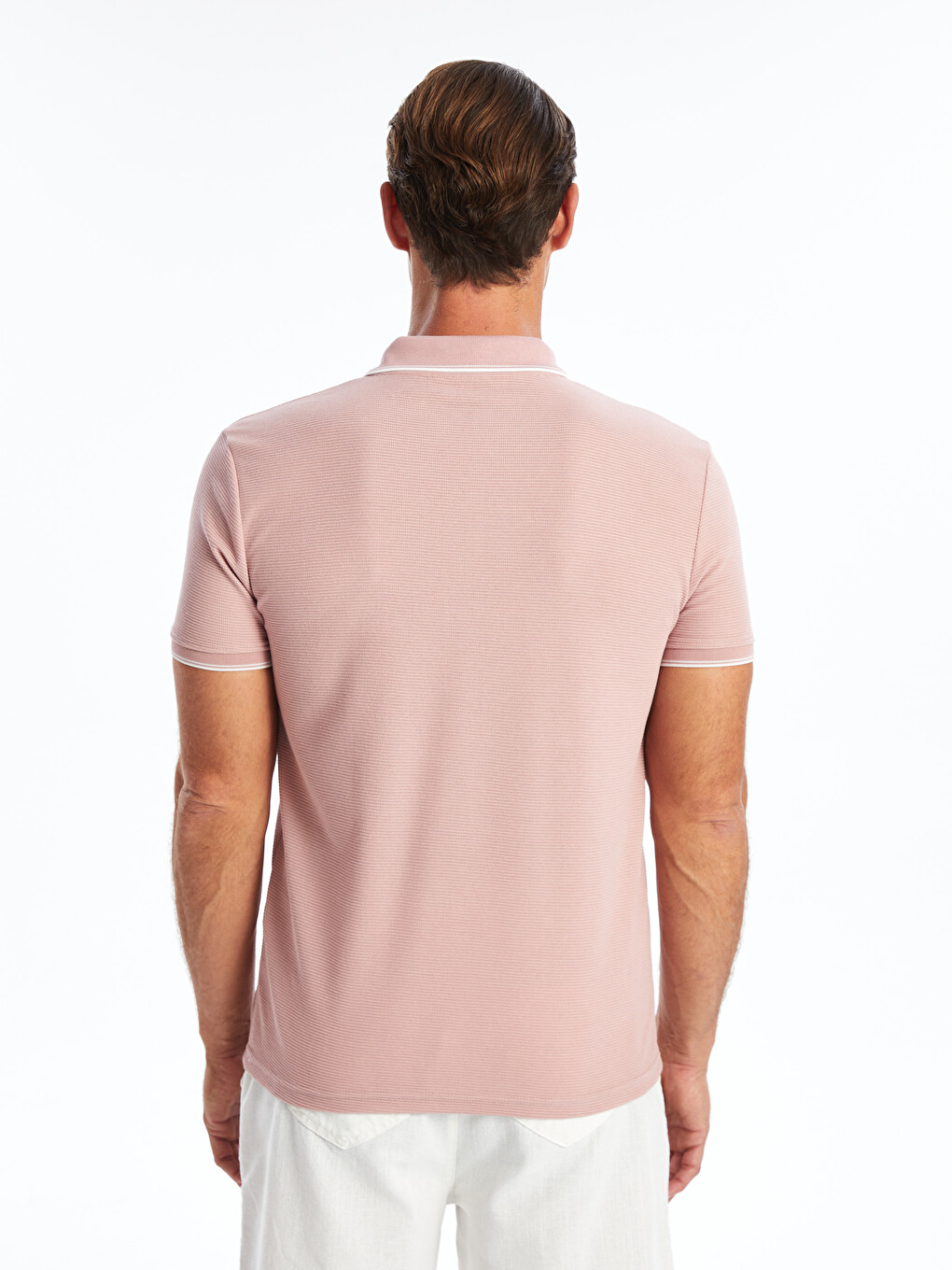 Μπλουζάκι T-shirt Για Άνδρες Με Κοντό Μανίκι Και Πόλο Λαιμό-3