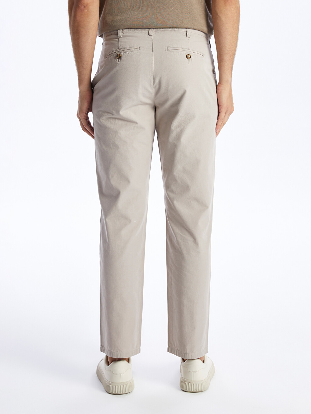 Pantaloni Chino Pentru Bărbați Cu Croială Largă-3