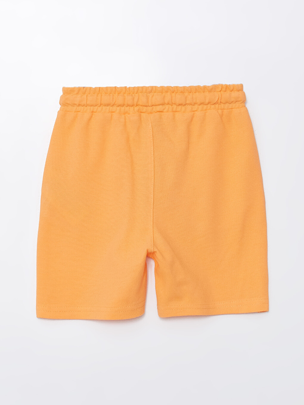 Turuncu Beli Lastikli Basic Erkek Çocuk Şort-3