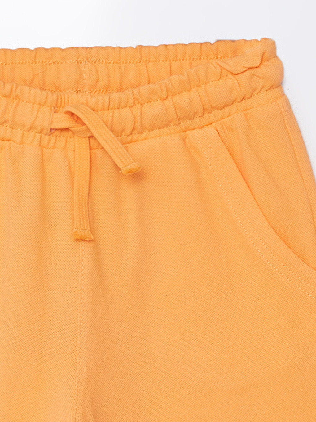 Turuncu Beli Lastikli Basic Erkek Çocuk Şort-4