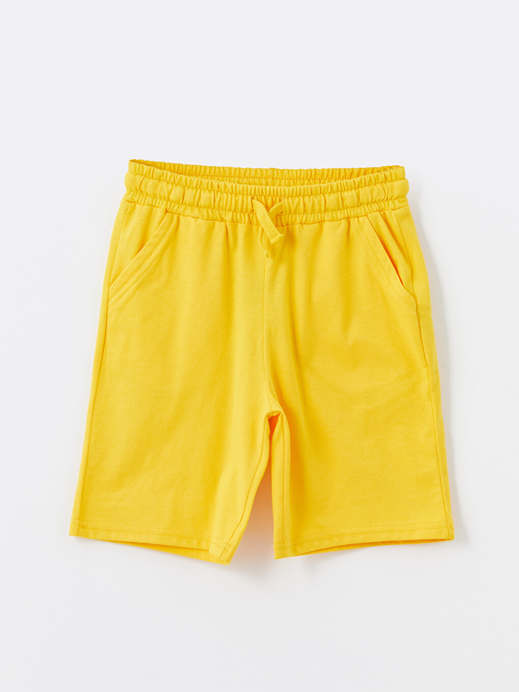 Elastic Waist Basic Boys' Shorts-2