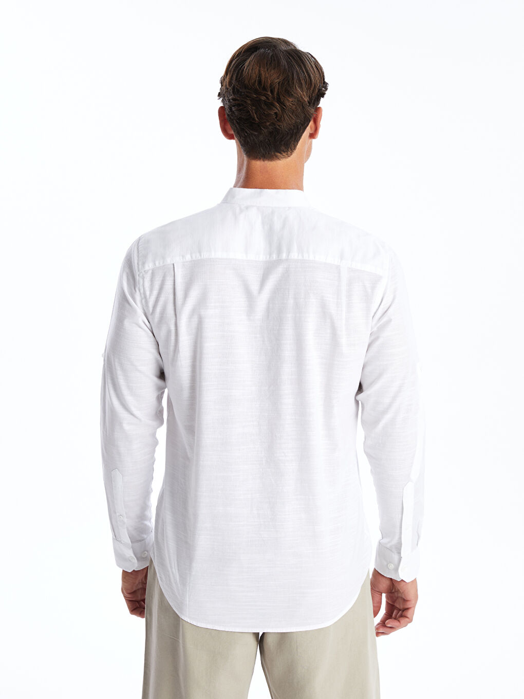 LCWAIKIKI Classic Regular Fit Long Sleeve Men's Shirt -S33975Z8-Q6K