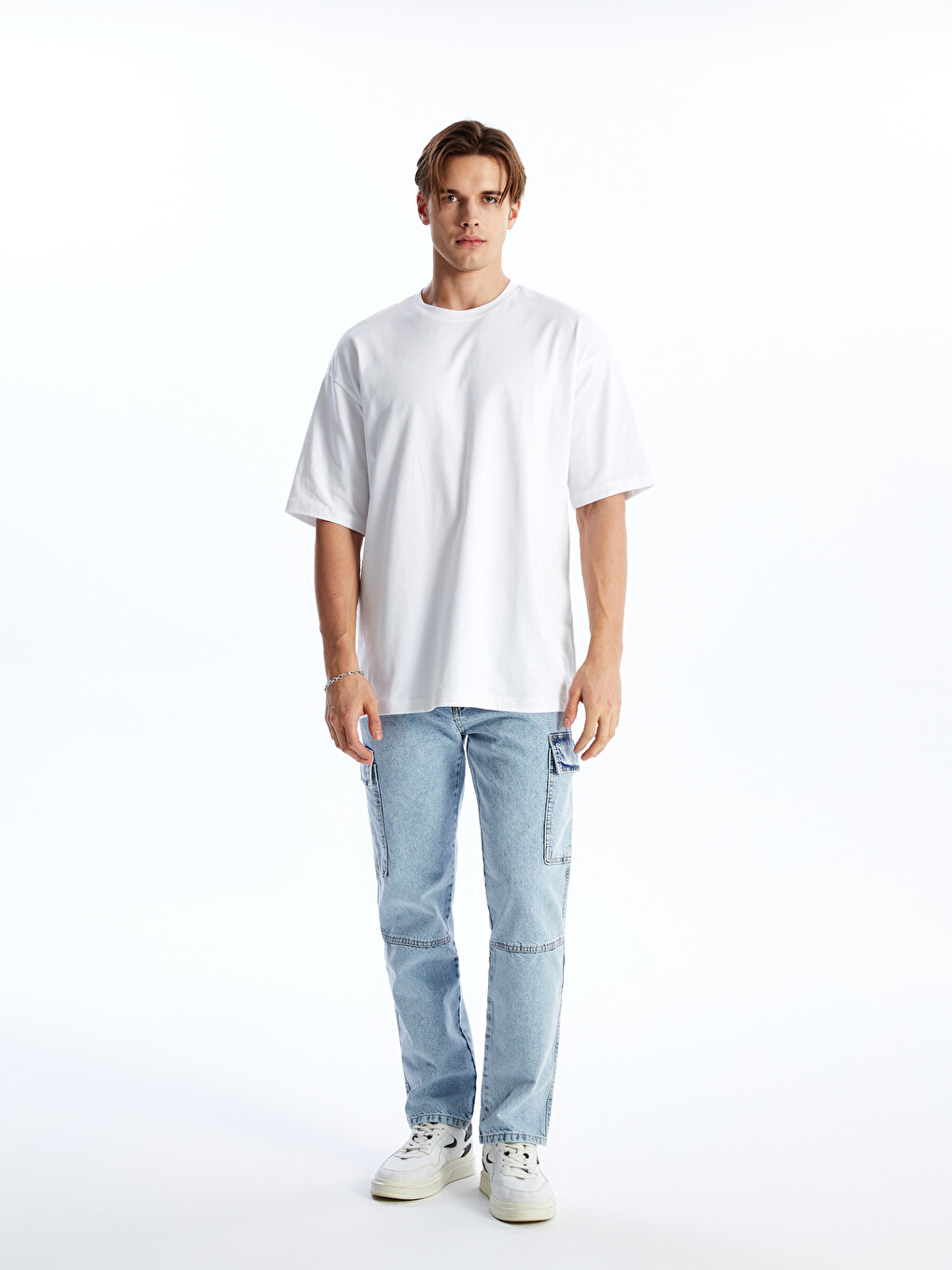 Crew Neck Jersey Men's T-shirt-1