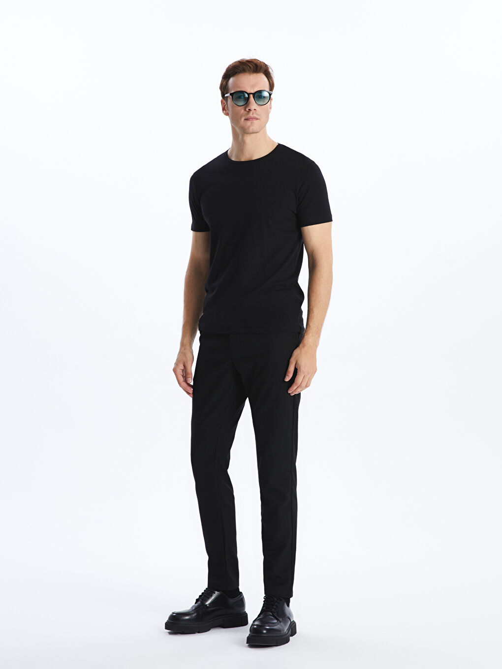 Crew Neck Jersey Men's T-Shirt-1