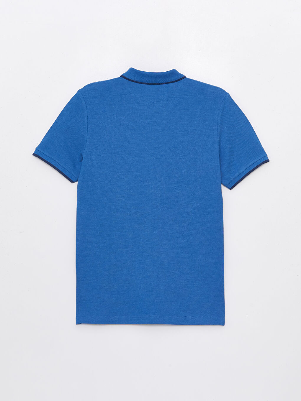 تي شيرت بياقة بولو كم قصير بيكيه للرجال-6