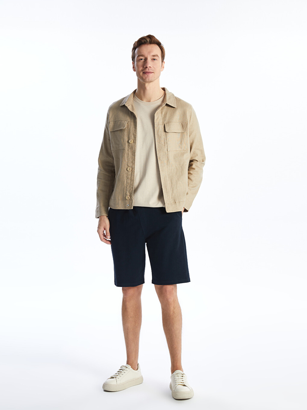 Standard Fit Men's Bermuda Shorts