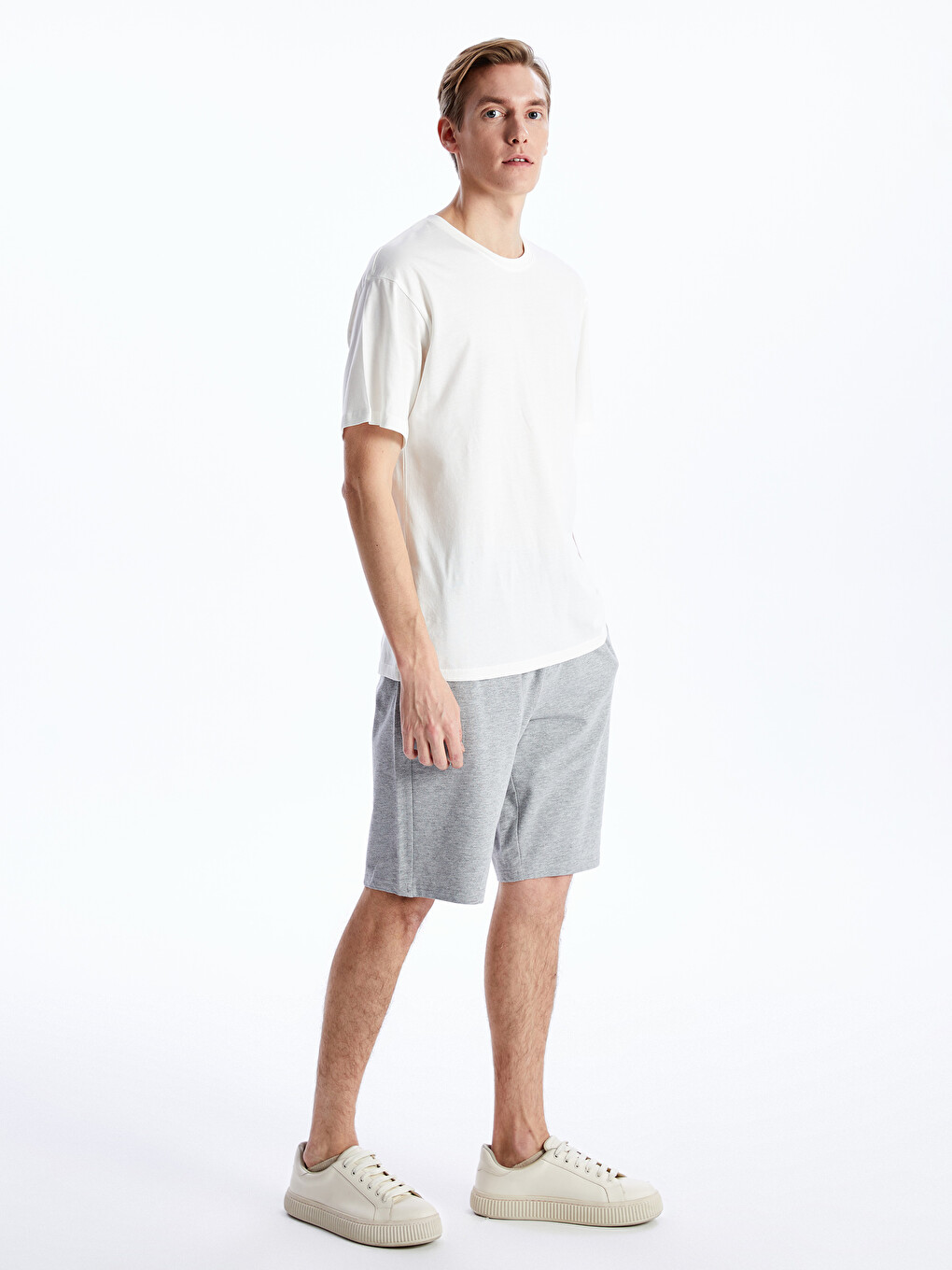 Standard Fit Men's Bermuda Shorts-2