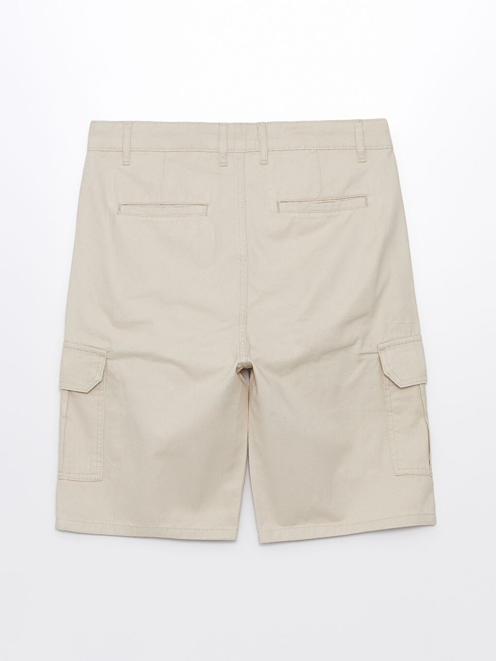 Standard Fit Twill Men's Bermuda Shorts-6
