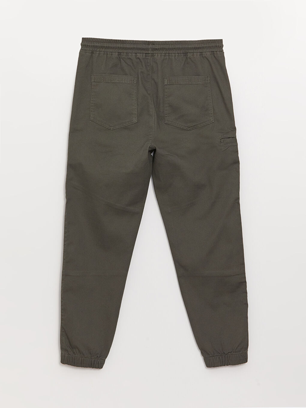 Slim Fit Twill Men's Trousers-7