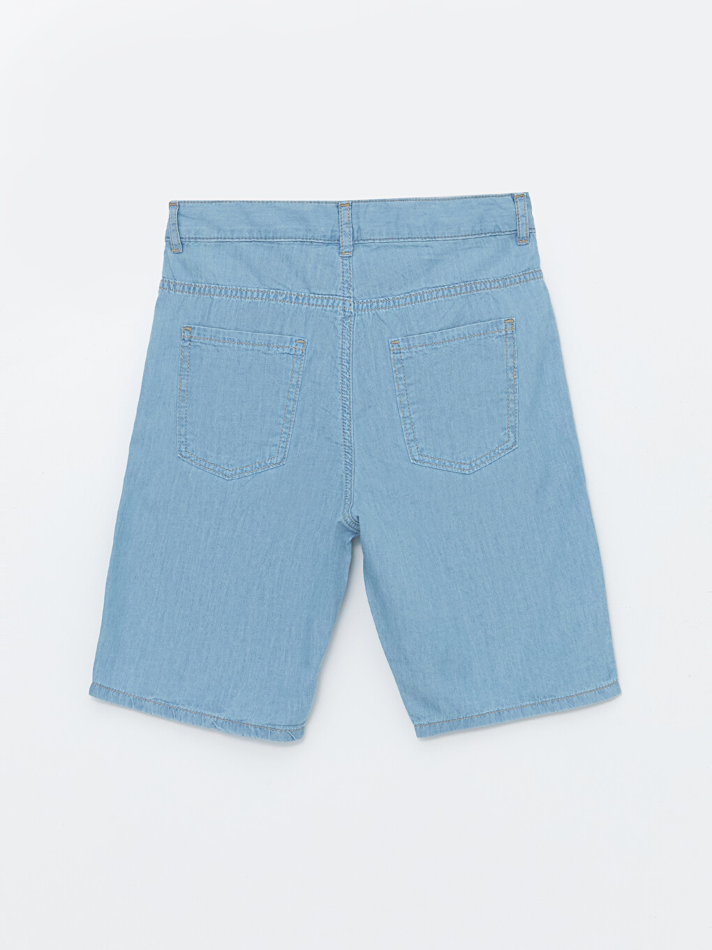 Pantaloni Scurți Din Denim Pentru Băieți Basic-1