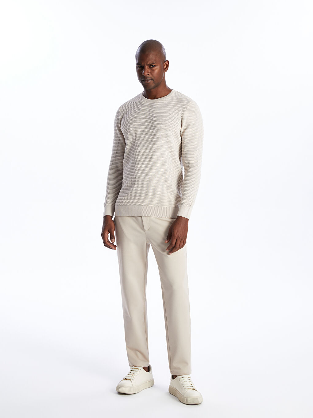 LCW Vision Bej Slim Fit Erkek Pantolon - 1