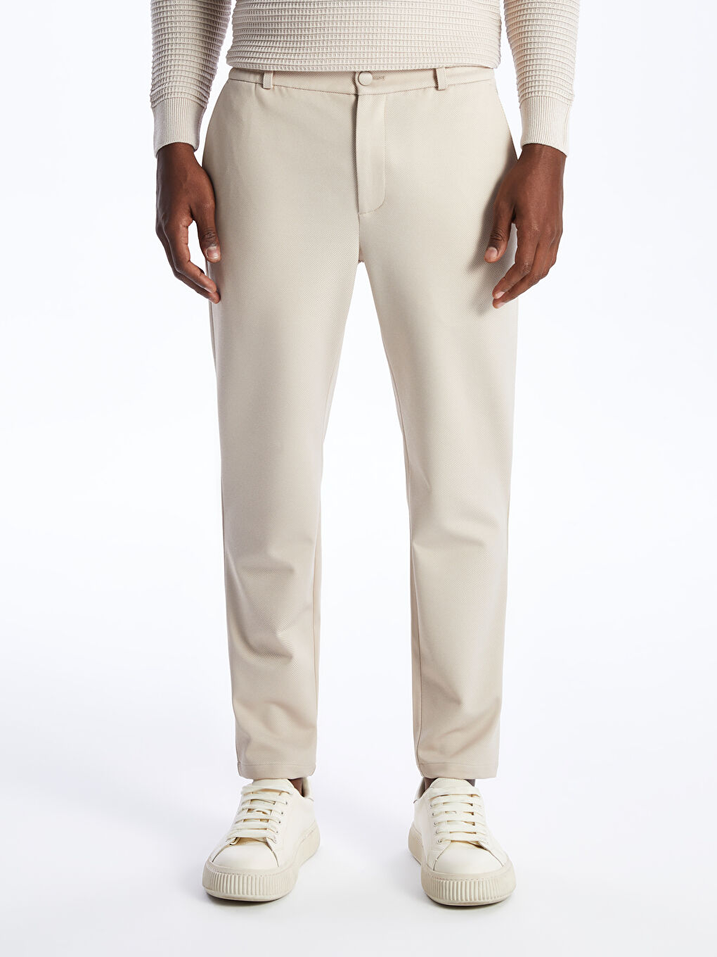 LCW Vision Bej Slim Fit Erkek Pantolon - 3