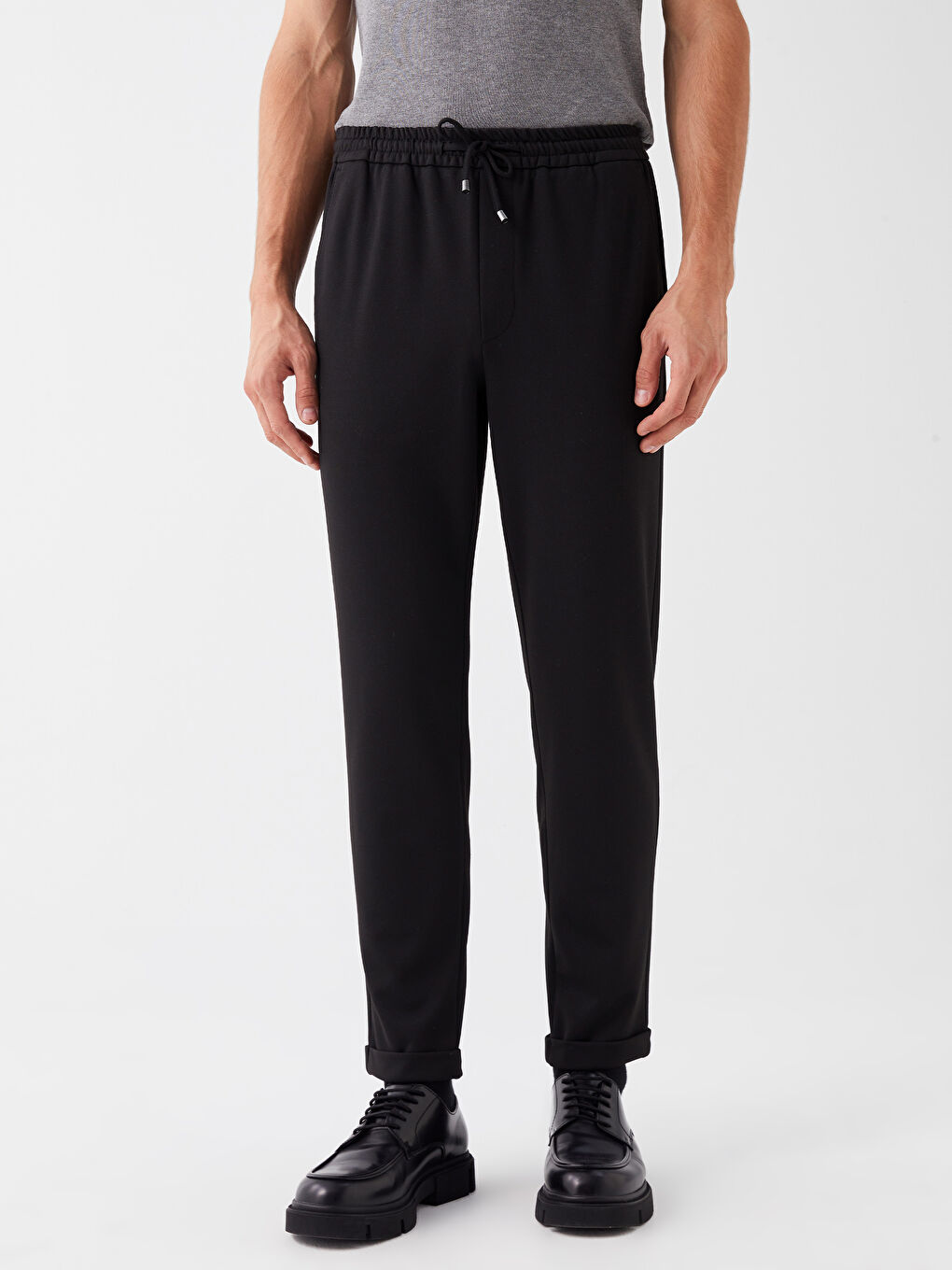 Slim Fit Men's Jogger Trousers -S40030Z8-CVL