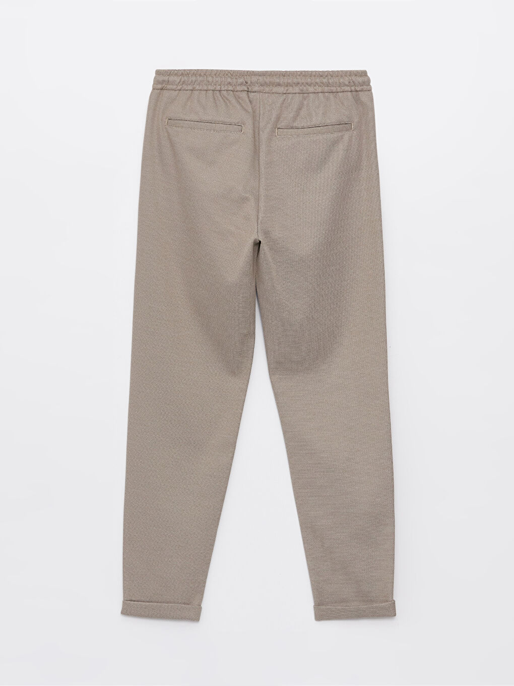 Bej Slim Fit Erkek Jogger Pantolon-6
