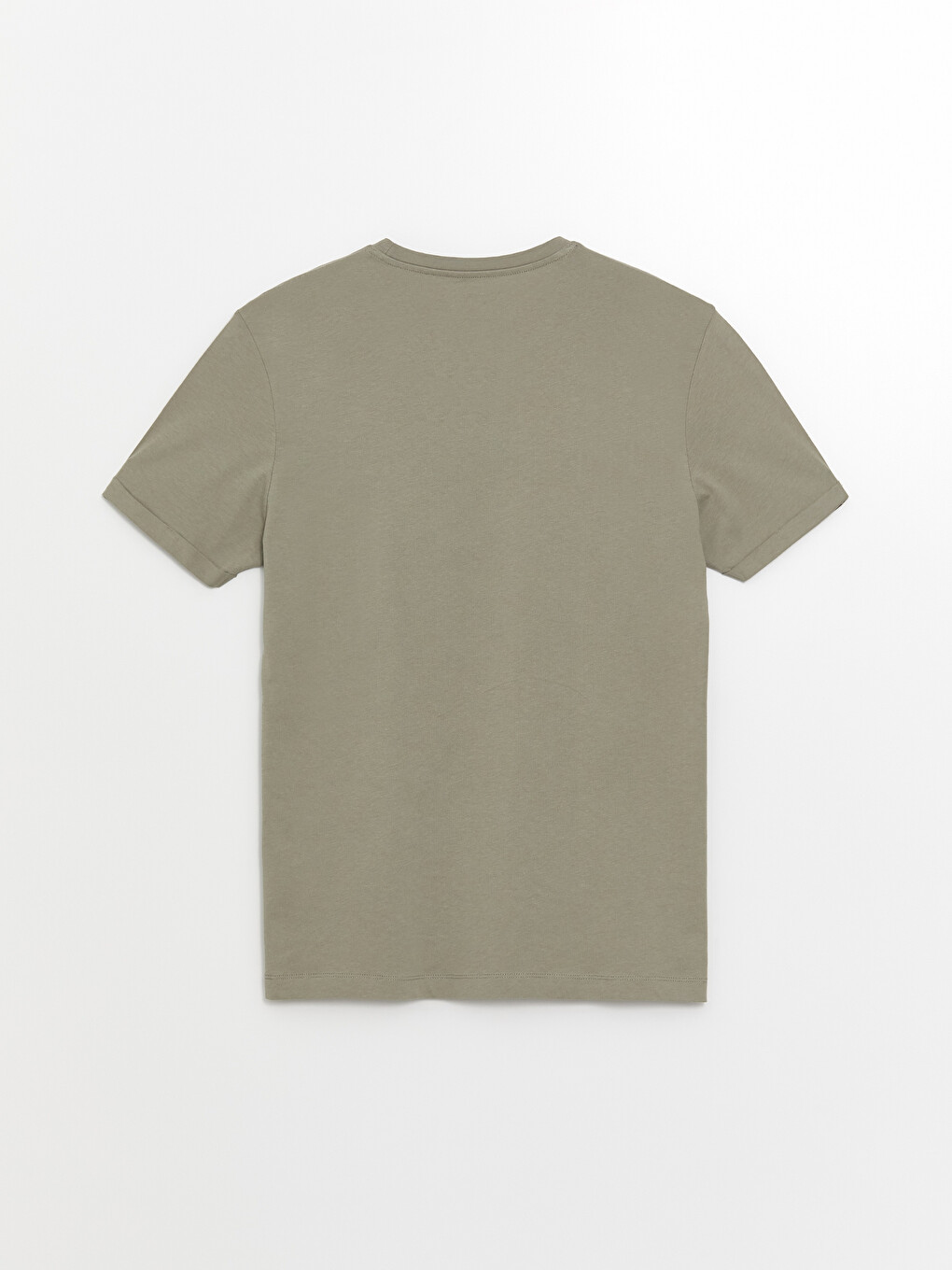 Crew Neck Short Sleeve Men's T-shirt-6