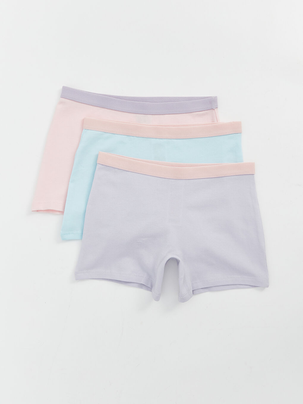 Basic Girls' Boxer Trunks 3-packs