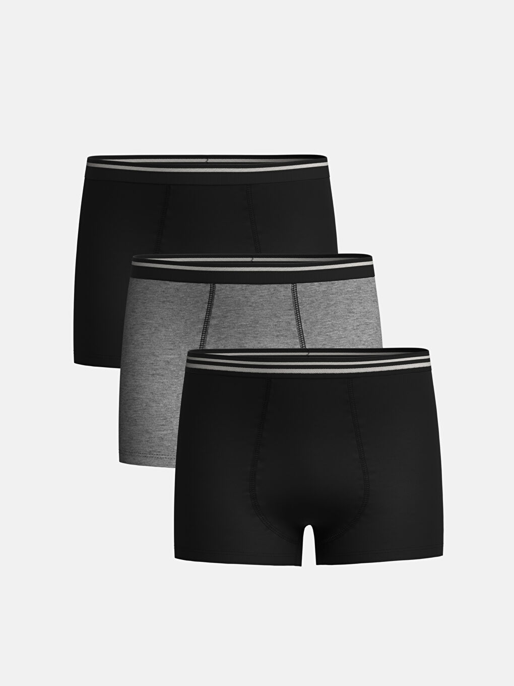 LC Waikiki Osnovne Bokserice za Dečake - Pakovanje od 3 Komada -S40146Z4-LEG