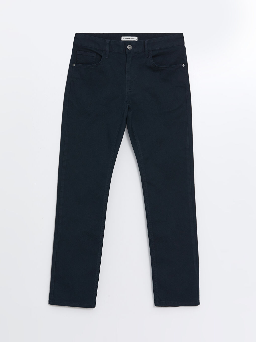 LCWAIKIKI Classic Lacivert Standart Kalıp Erkek Chino Pantolon - 5